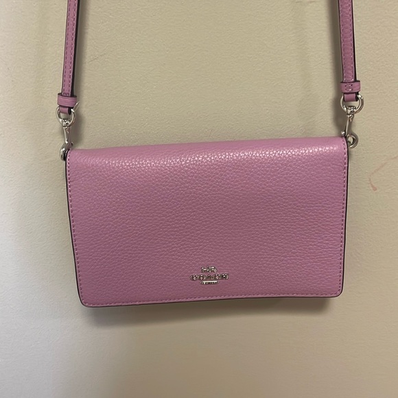 COACH Anna Foldover Clutch Crossbody - Picture 1 of 5